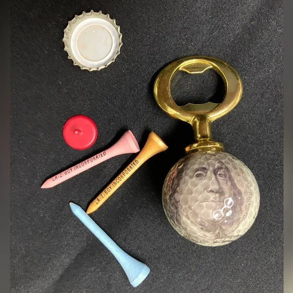 All about the Benjamin’s! 💵 Federal Reserve banknote golf ball bottle opener! - Picture 10 of 10
